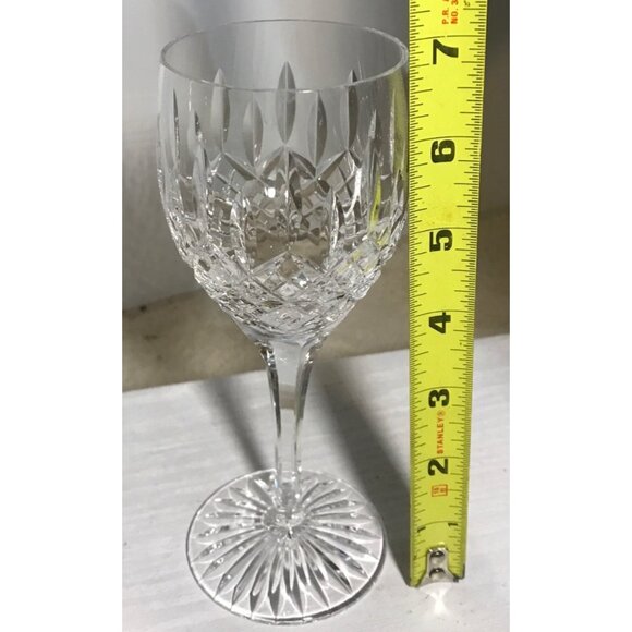 2 Royal Doulton Hampstead White Wine Glass Discontinued 6 7/8" Blown Glass - Picture 9 of 10